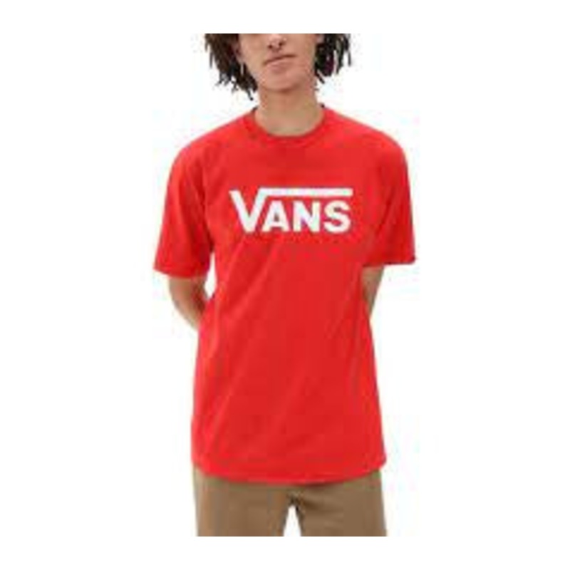 VANS CLASSIC TEE RED 00GGGDS8|S|M|L|XL
