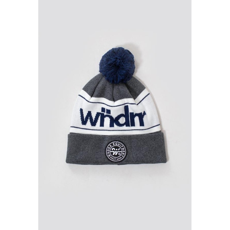 WNDRR BEANIE CHARCOAL
