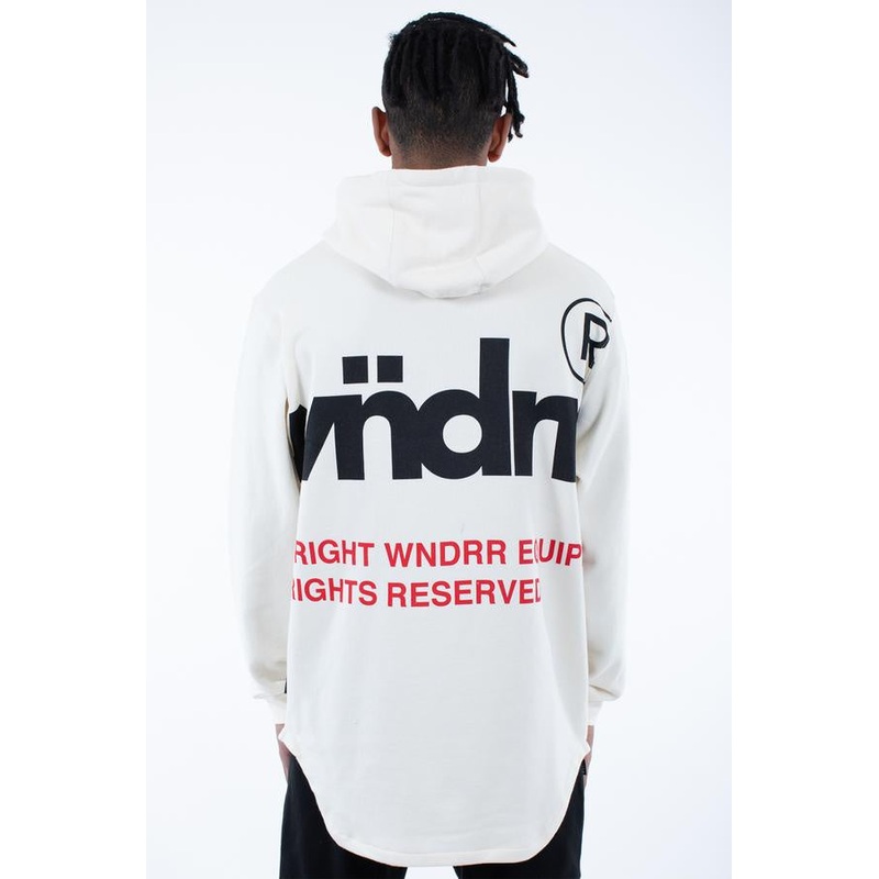 WNDRR OFFCUT WHT HOOD OFFWHT|S|M|L|XL|XXL|3XL