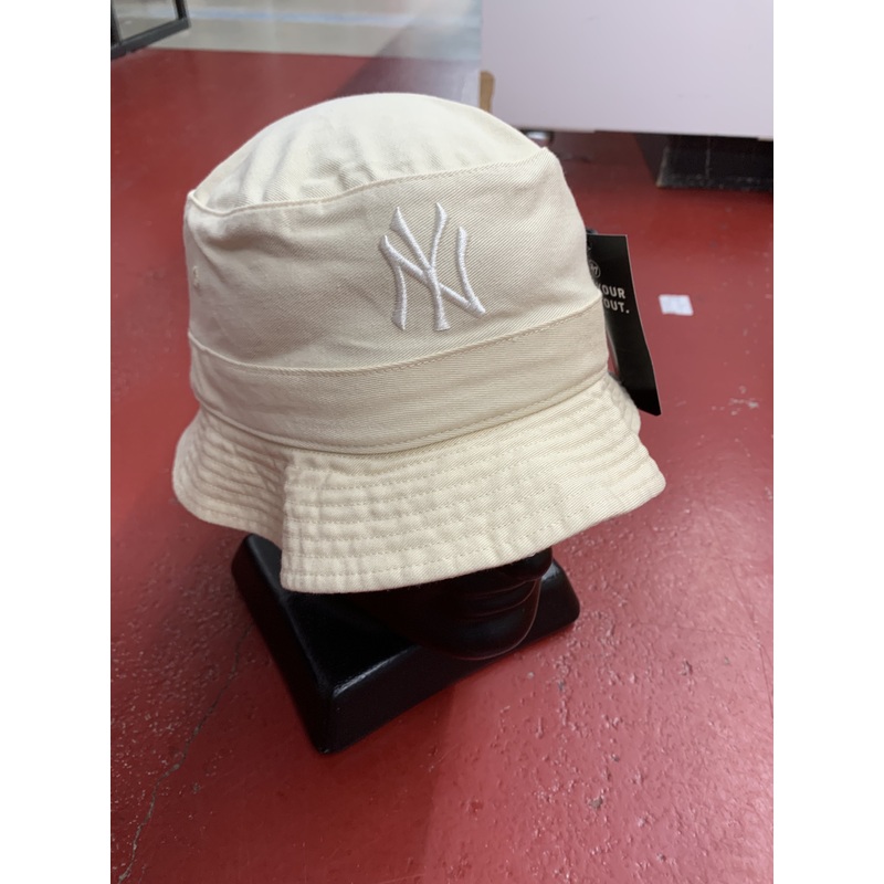 47 NY BUCKET HAT NATURAL
