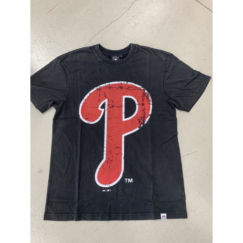 MAJESTIC BIG LOGO TEE PHILLIES 0174PH