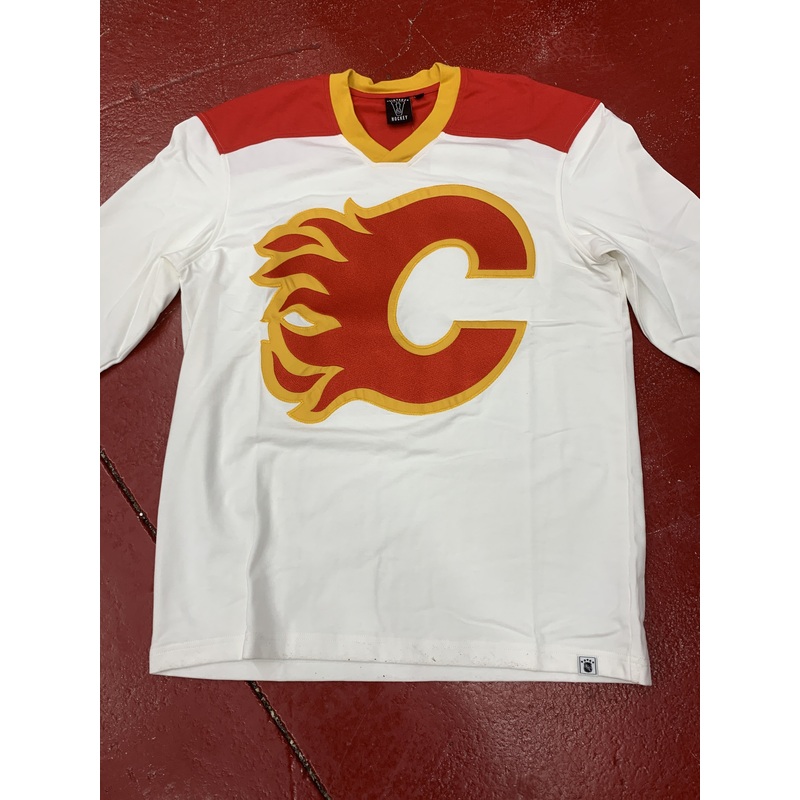 MJ CF0166 FLAMES NHL|S|M|L|XL|XXL