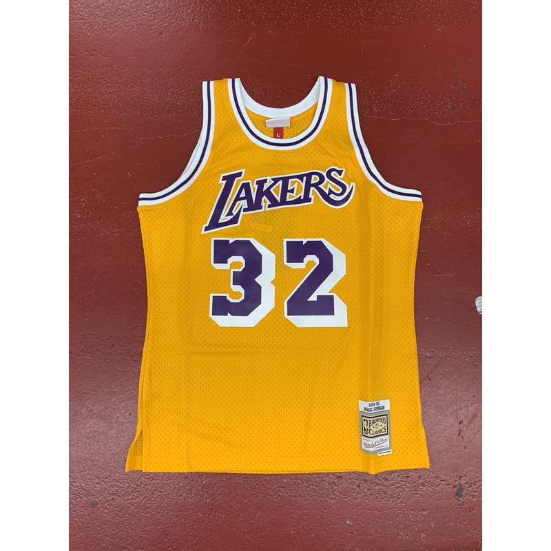MNN LAKERS 32 JOHNSON 18175LA|L|XL|XXL|3XL|4XL|5XL|M