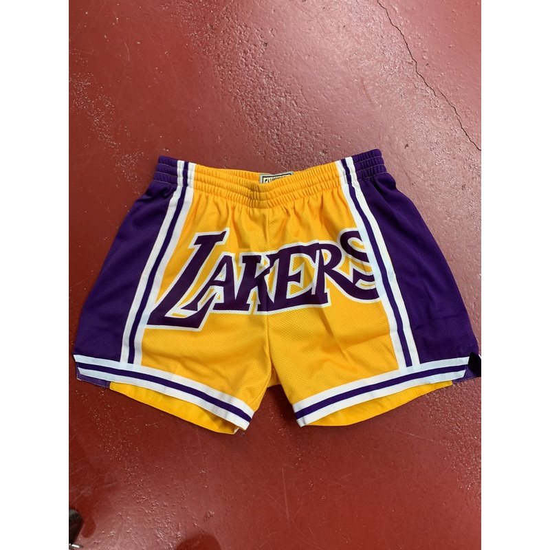 MNN LAKERS W BIG FACE SHORTS 1068LA