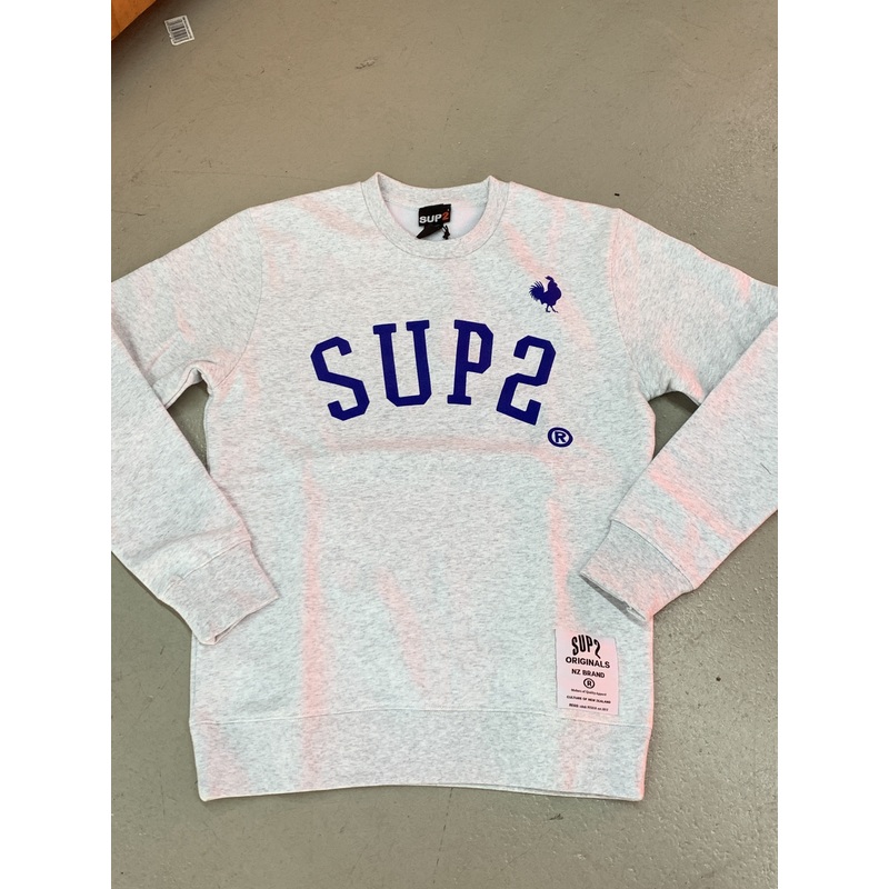 SUP2 COLLEGE CREW GREY|S|M|L|XL|XXL|3XL
