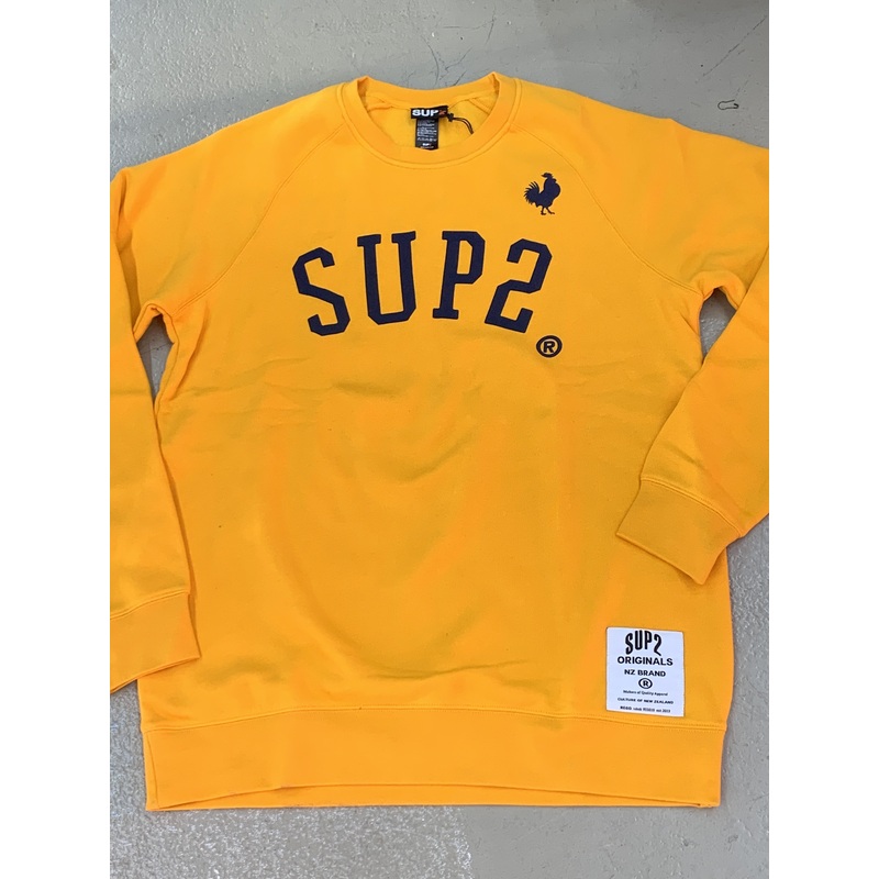 SUP2 COLLEGE CREW YELLOW|M|L|XL|XXL|3XL