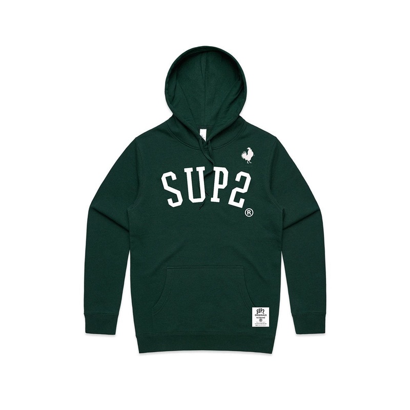 SUPO2 COLLEGE HOOD PINE|M|L|XL|XXL|3XL|5XL