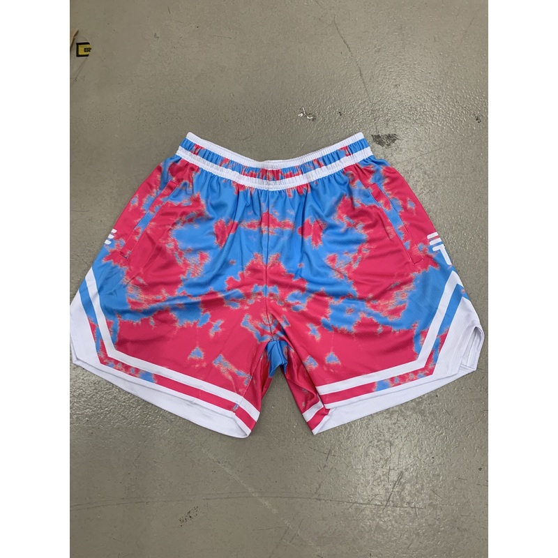 TRIPLE THREAT TIE DYE SHORTS A