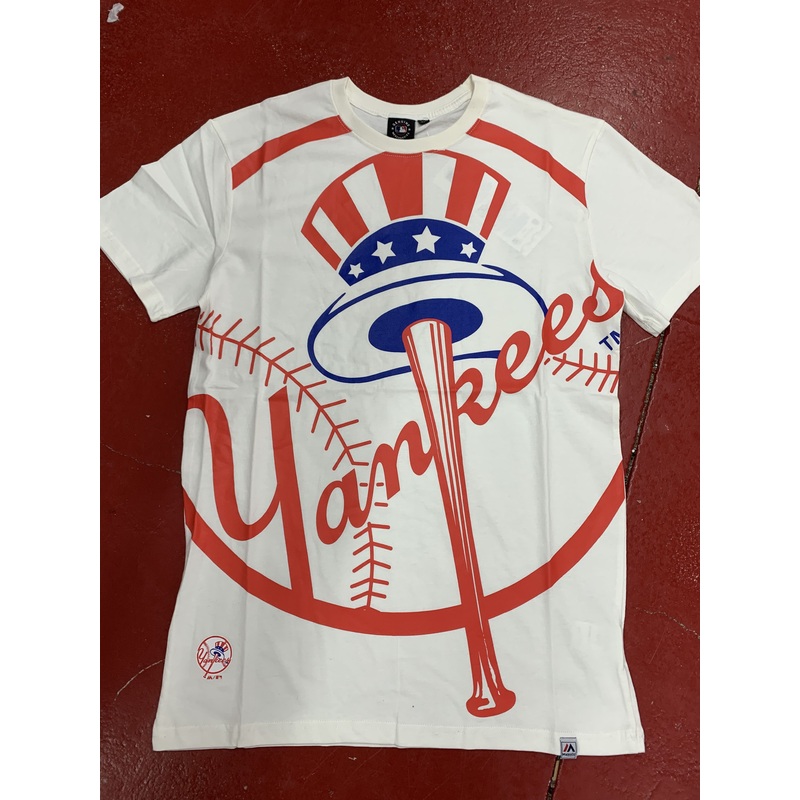 MAJESTIC NY0184 BIG FACE TEE|S|M|L|XL|XXL