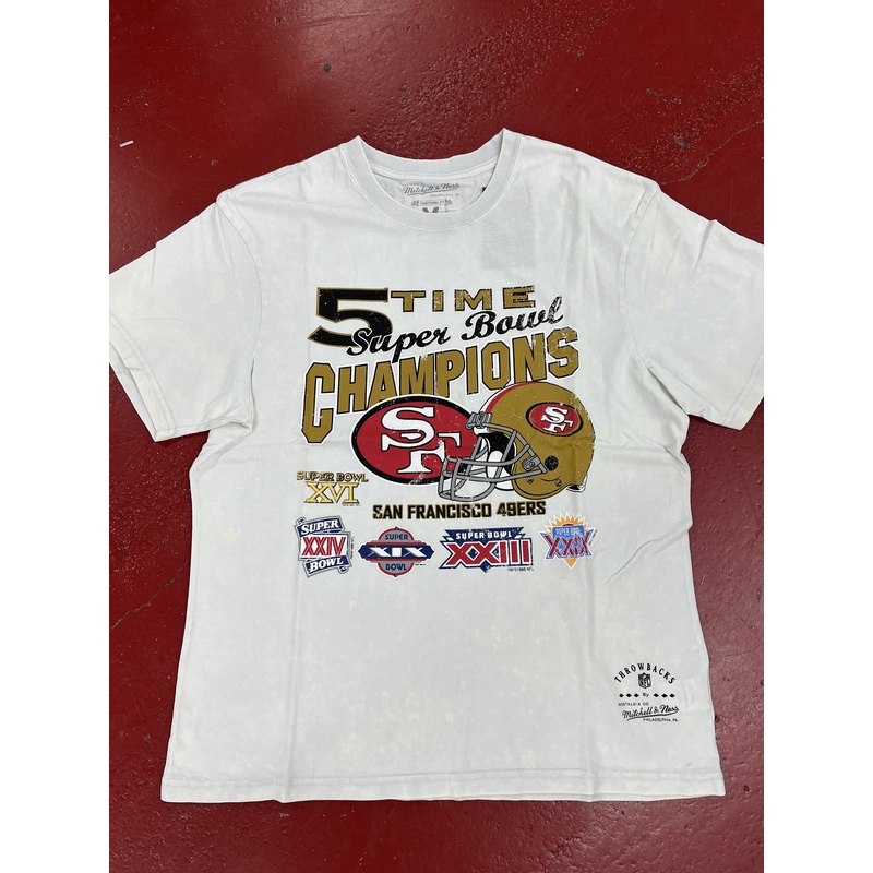 MNN 49ERS VINTAGE TEE 4045049W
