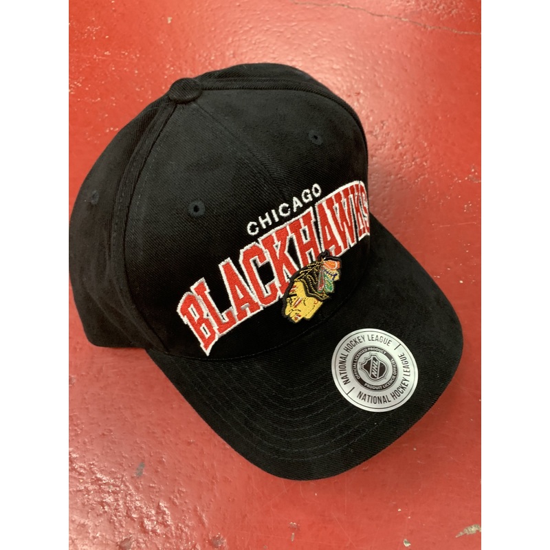 MNN BLACKHAWKS CAP 0232BL