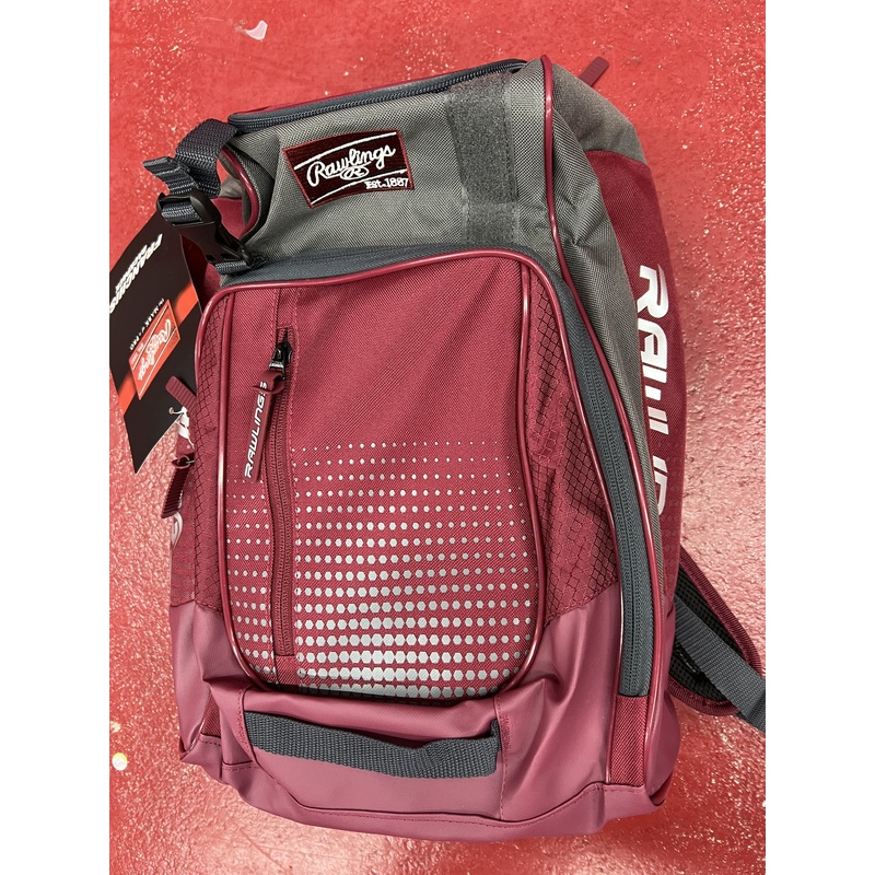 RAWLINGS R500 BACKPACK BURGUNDY