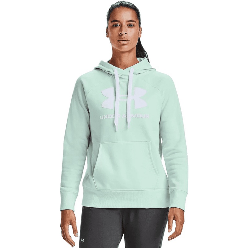 UA RIVAL FLEECE LOGO HOOD W 1356318 335