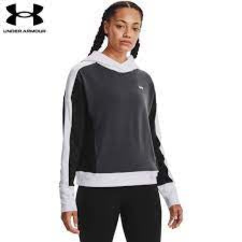 UA RIVAL TERRY CB HOOD W 1365132 001