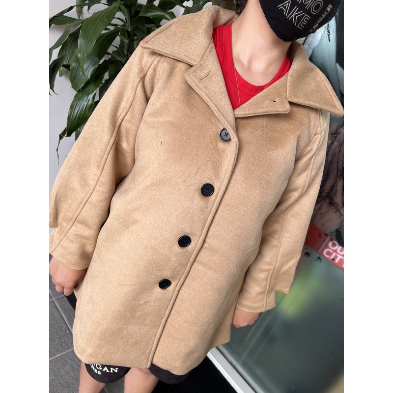 THING THING FIFI COAT TAN 224002
