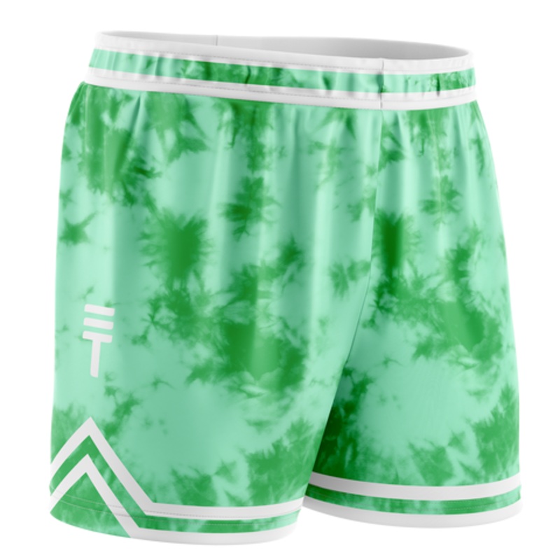 TT LIME TIE DYE K SHORTS|6|8|10|12