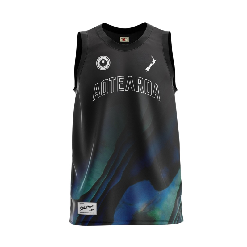 TT NZ PAUA SINGLET K|6|8|10|12