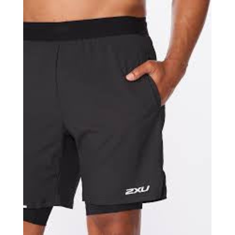 2XU AERO 2N1 7 SHORTS MR6536BS
