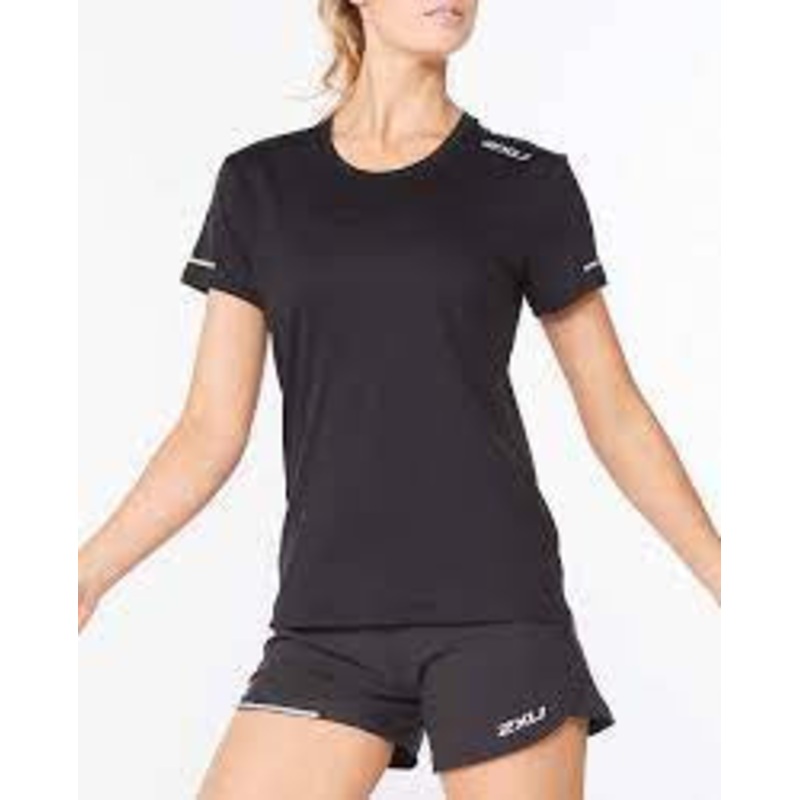 2XU AERO TEE W BLK WR6565AB|XS|S|M|L|XL
