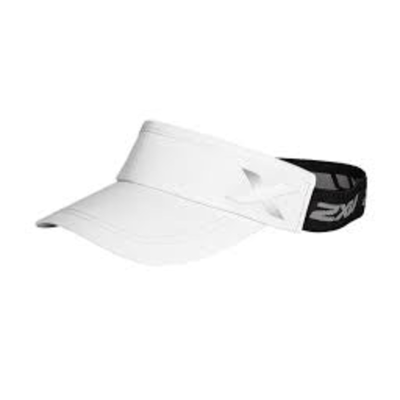 2XU VISOR WHITE UQ6165FW