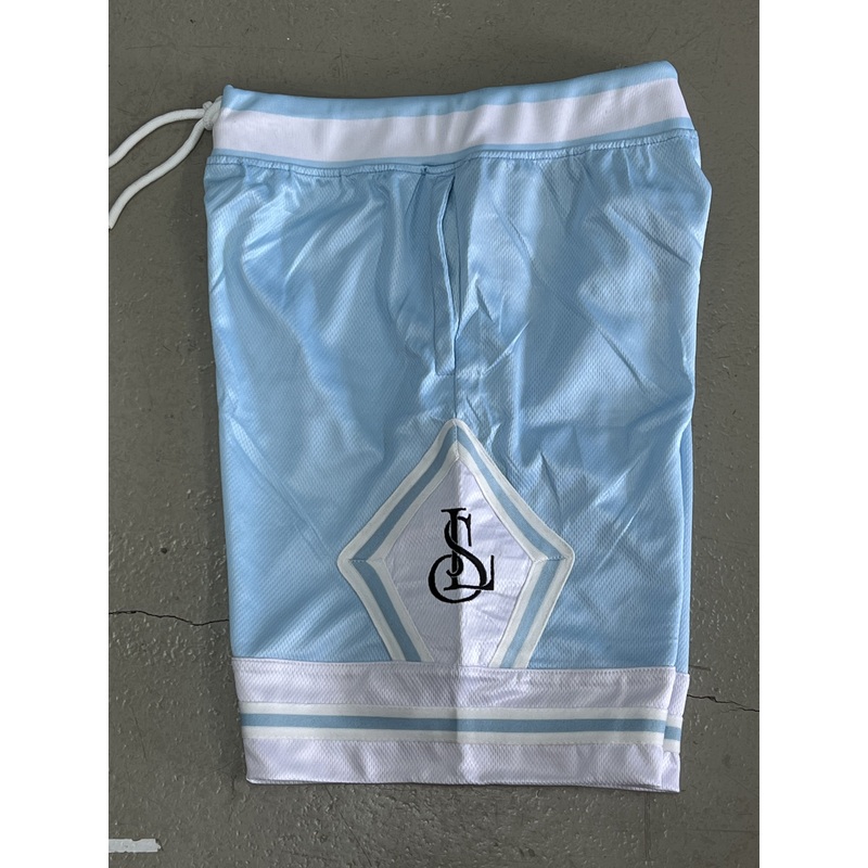 LS BBALL SHORT BABY BLUE|S|M|L|XL|XXL|3XL|4XL