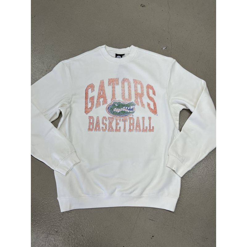 NCAA VINTAGE CREW FLORIDA WHT UF0457