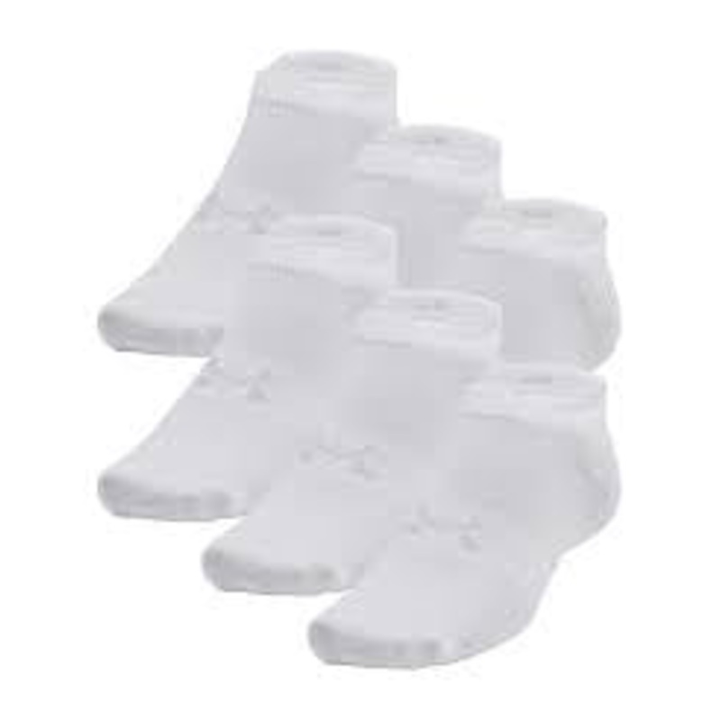 UA UNISEX NO SHOW SOCKS 1370542 100
