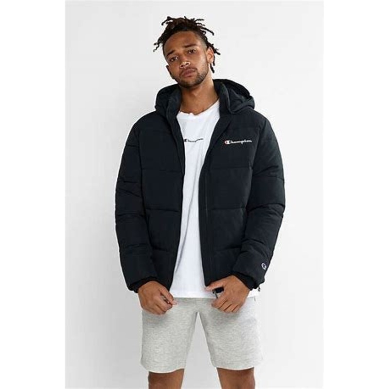 CHAMPION M PUFFER JKT AW93N BLK