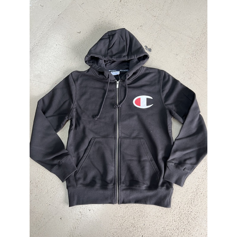 CHAMPION ZIP UP BLK AVV9N BLK|S|M|L|XL|XXL