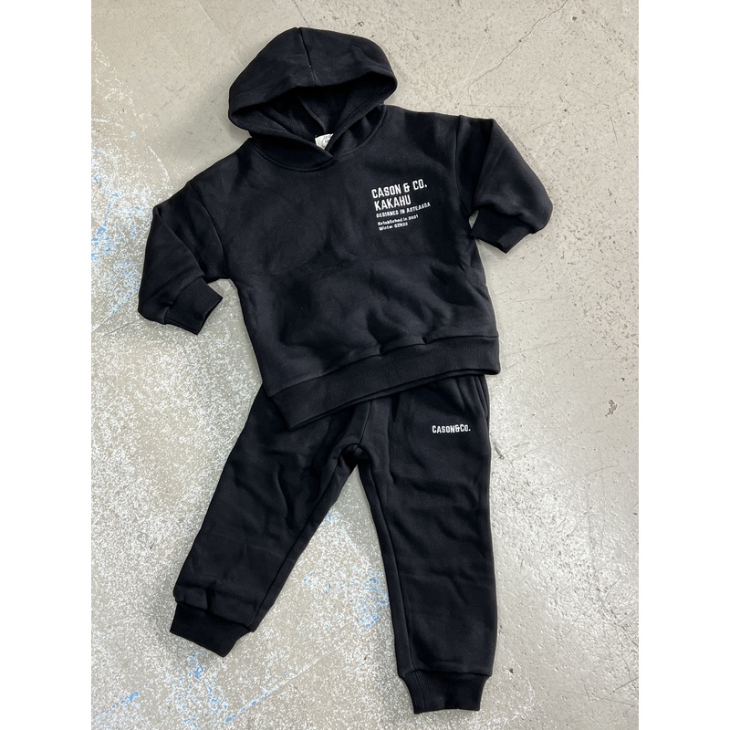 CASON N CO KAKAHU SET KIDS BLK