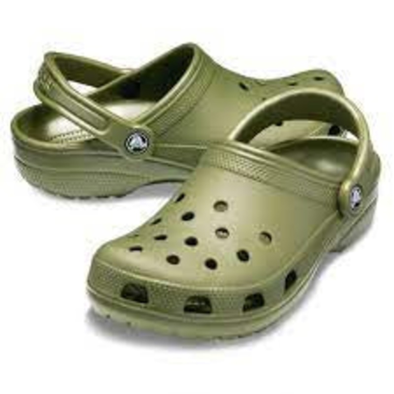 CROCS ARMY GREEN 10001-309 M|8|9|10|11|13|7|6|14|12|15|5|3|2|4|16