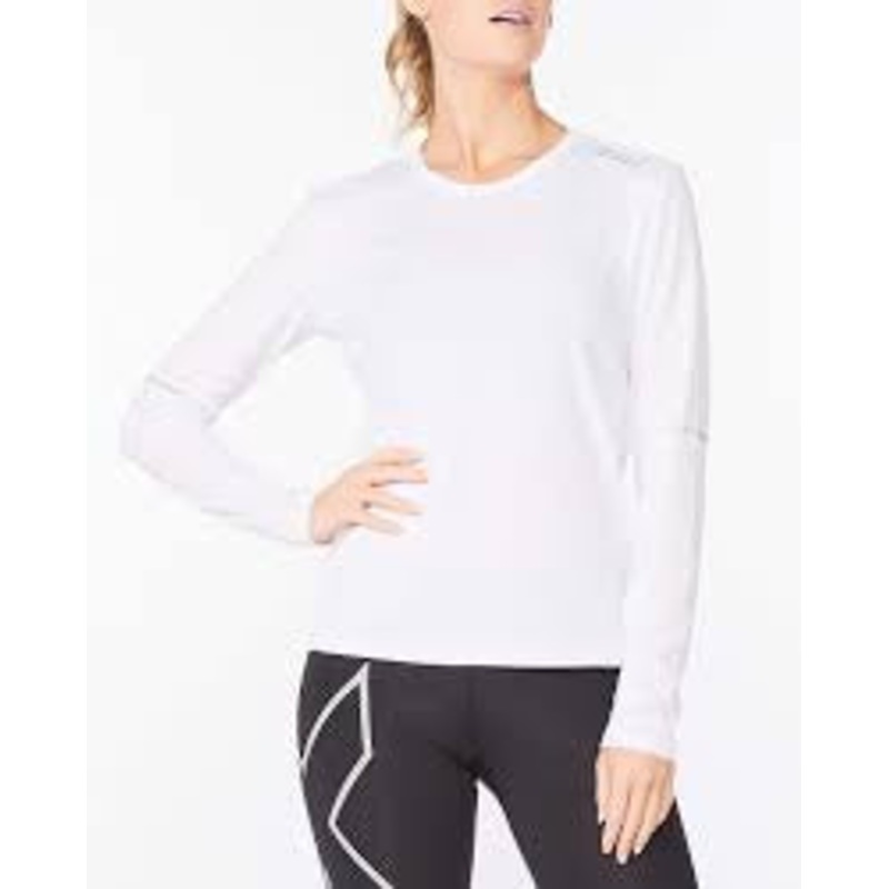 2XU LONG SLEEVE WHT WR6564A|XS|S|M|L|XL