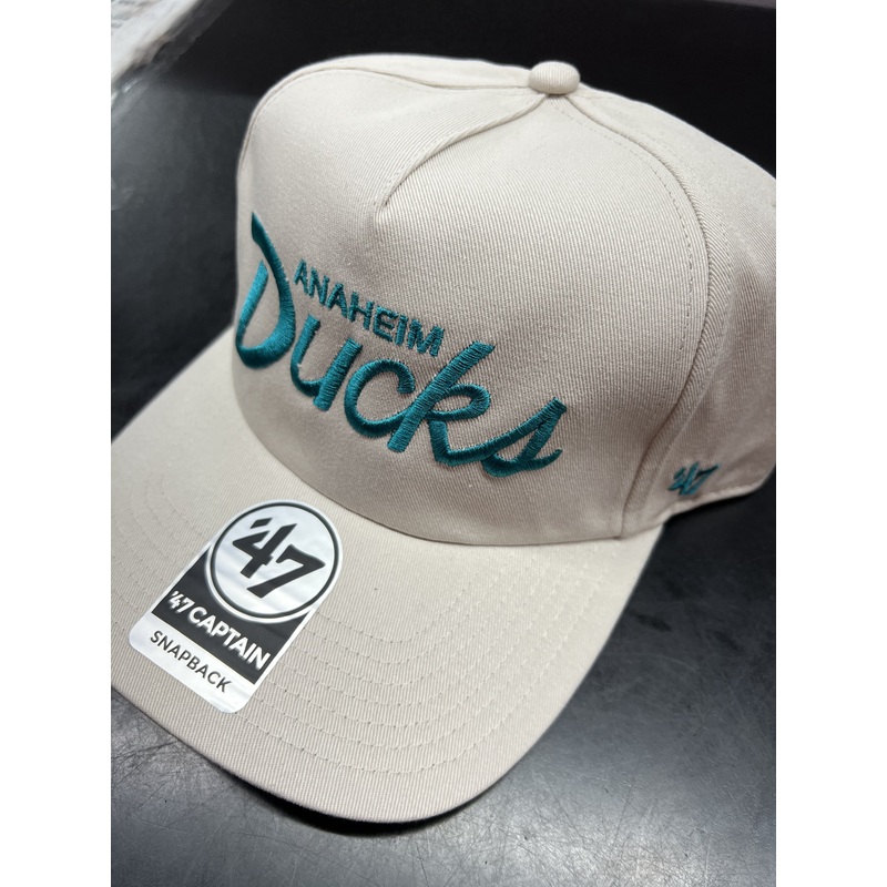 47 ANAHEIM CUCKS CAPT CAP 25GWP-BN