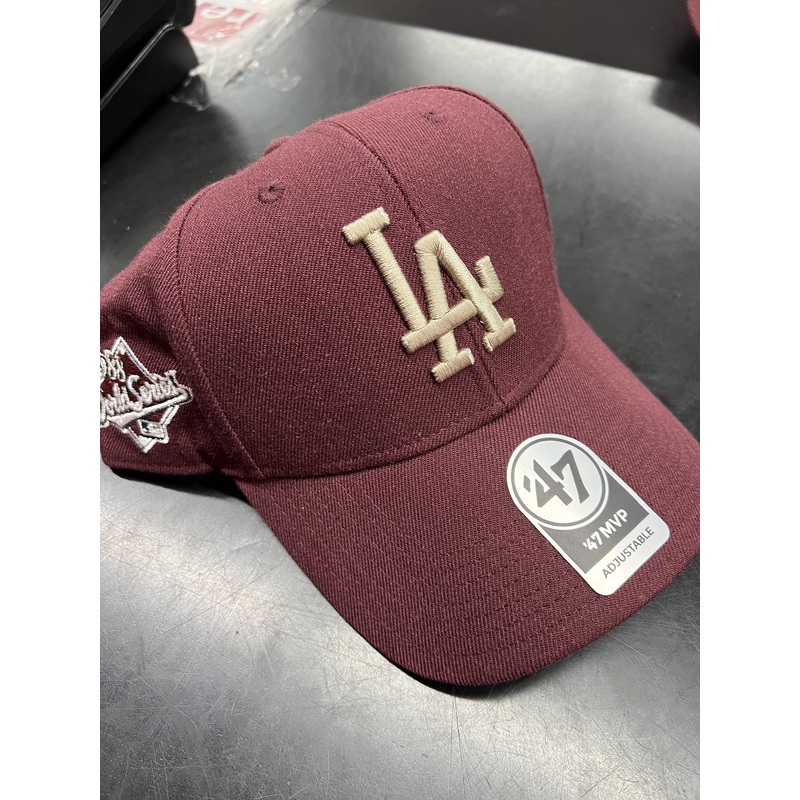 47 LA DODGERS WORLD SERIES CAP 12WBP-KM88