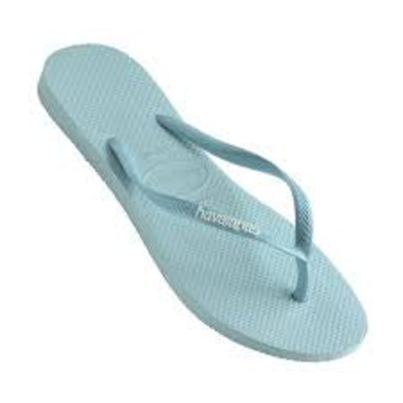 HAVAIANA SLIM LOGO POP LIGHT BLUE