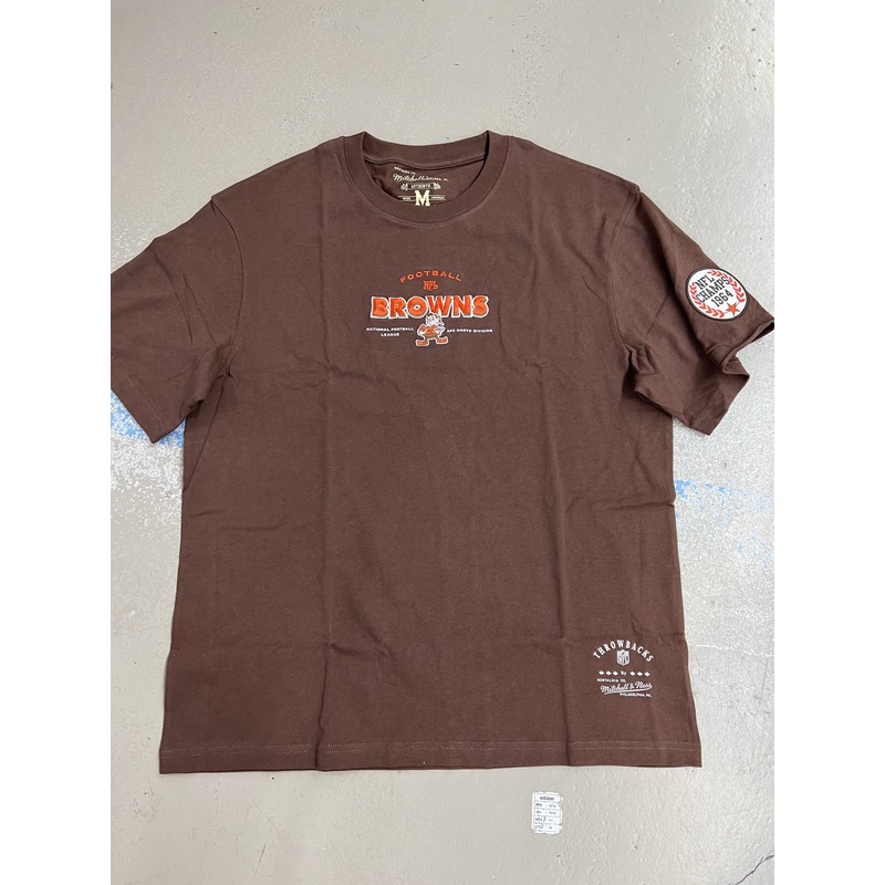 MNCL1049 PATCH TEE BROWNS|M|L|XL|XXL