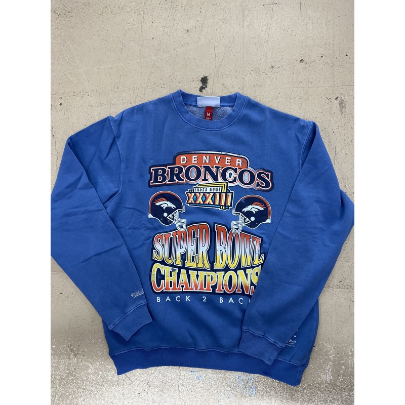MNDB1030U VINT CREW  BRONCOS|S|M|L|XL|XXL