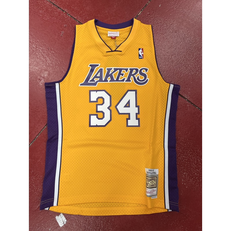 MNLL18179 LAKERS SHAQ|M|L|XL|XXL|3XL|4XL|5XL