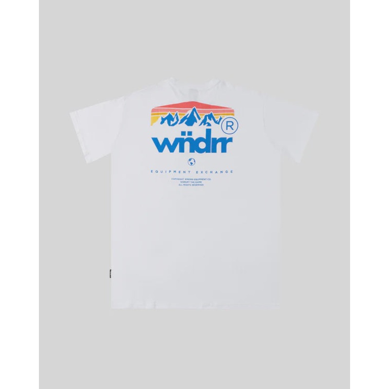 WNDRR ALPINE TEE WHT AJA002WHT