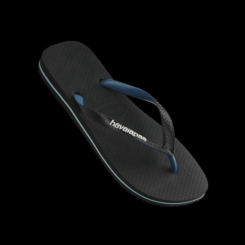 HAVAIANA LOGO FILETE BLK/BLU 0095