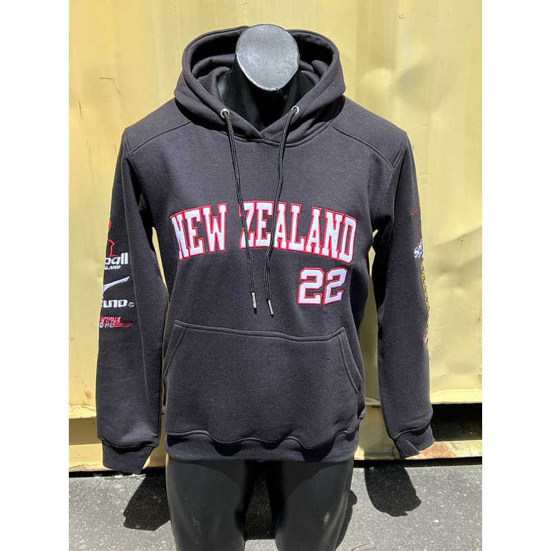 NEW ZEALAND BLK SOX KIDS  HOOD