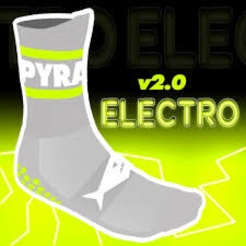 PYRANHA GRIP SOCKS GREY/YELL|6-9|9-12|12-15