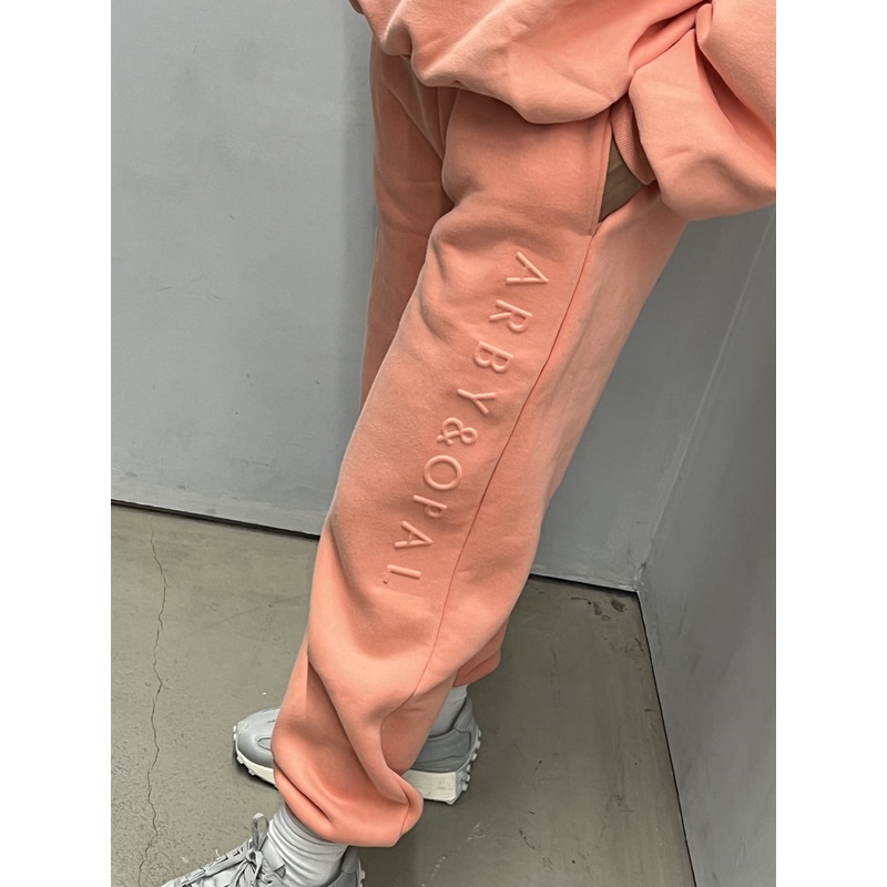 ARBY N OPAL JOGGER EMBOSSED CORAL