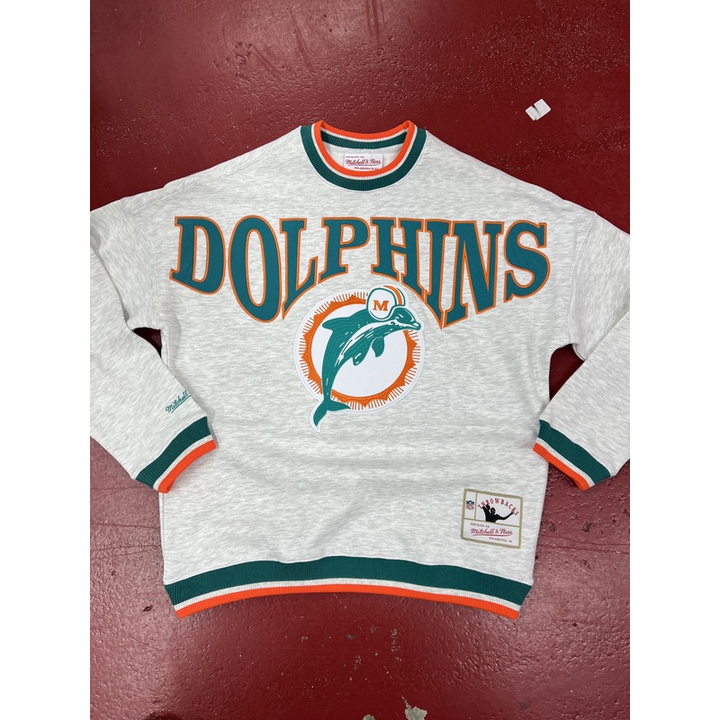 MNMD1299U DOLPHINS CREW|S|M|L|XL|XXL