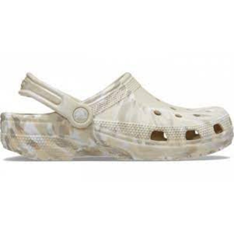206867-2Y3 CROCS MARBLED BONE MULTI M