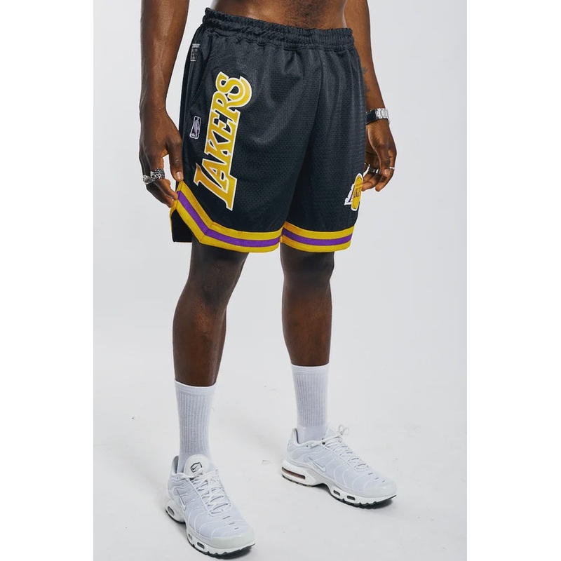 MNN WASH MESH SHORT LAKERS LLM1SCAN