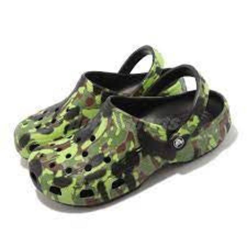208261-001 CROCS BLK CAMO|5|6|7|8