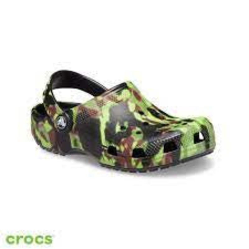 208304-001 CROCS CAMO KIDS|5|6|7|8|9|10