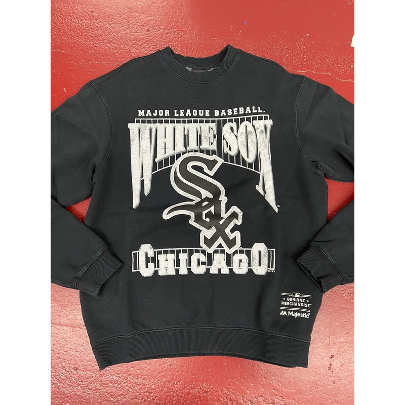 MJCW1072 ARCH CREW WHITE SOX|S|M|L|XL|XXL