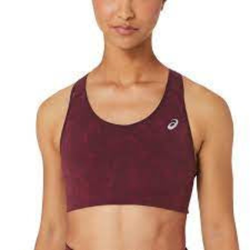 2012C384500 ASICS BRA TOP DEEP MAROON
